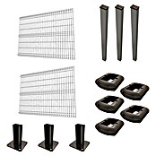 Panel de malla Eco Plus en kit (2 x 1,5 m, Gris, 13 pzs.) | BAUHAUS