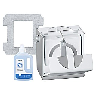 Ecovacs Fensterreinigungsroboter Winbot W2 Pro Omni SET (Tankvolumen: 60 ml, Akkulaufzeit: 110 min, 1 l Ecovacs Winbot Cleaning Solution)