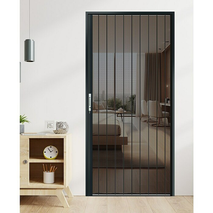 Harmonika vrata Metalic  (Aluminij, Š x V: 88 cm x 200 mm) | Harmonika vrata | Notranja vrata | Vrata | Okna, vrata in stopnice | Izdelki | BAUHAUS