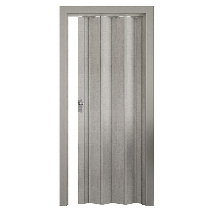 Harmonika vrata Maya  (Š x V: 83 x 214 cm, Siva) | Harmonika vrata | Notranja vrata | Vrata | Okna, vrata in stopnice | Izdelki | BAUHAUS