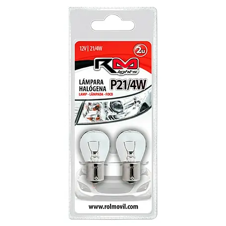 Rolmovil Lights Bombilla para faro delantero Baz15d