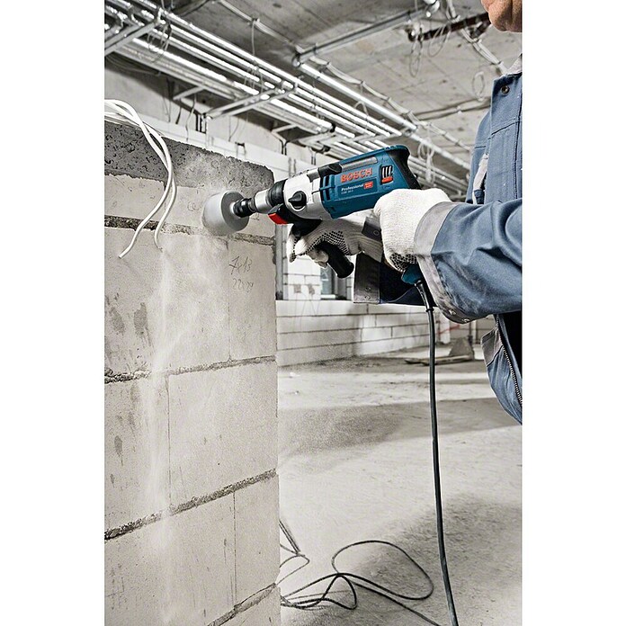 Bosch Professional Schlagbohrmaschine GSB 24-2 (1.100 W, Leerlaufdrehzahl: 0 U/min - 3.000 U/min)