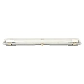Profi Depot LED-Feuchtraumlichtleiste mit Durchverdrahtung (L x B x H: 128,4 x 6,2 x 6 cm, Lichtfarbe: Tageslichtweiß, 7,5 W, IP65) | BAUHAUS