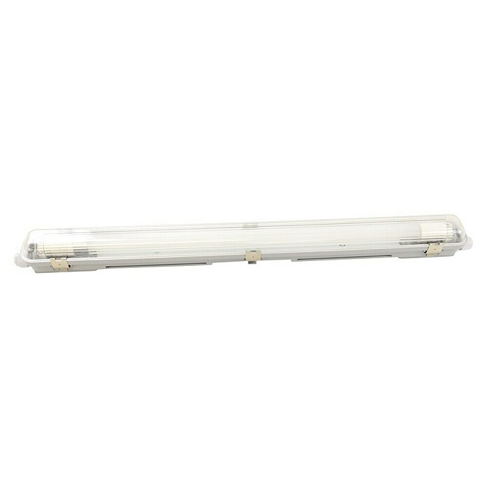 Profi Depot LED-Feuchtraumlichtleiste mit Durchverdrahtung (L x B x H: 128,4 x 6,2 x 6 cm, Lichtfarbe: Tageslichtweiß, 7,5 W, IP65) | BAUHAUS