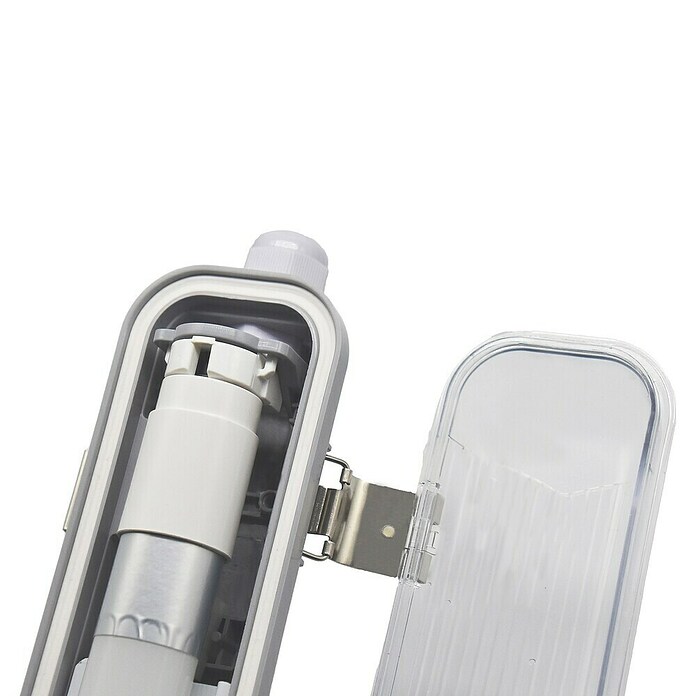 Voltolux Regleta estanca LED (L x An x Al: 67,5 x 6,2 x 6 cm, Color de luz: Blanco diurno, 7,5 W, IP65) | BAUHAUS