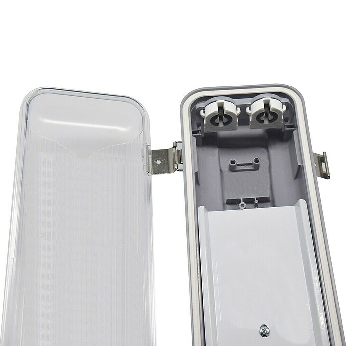 Voltolux Led-lichtbalk voor vochtige ruimtes (l x b x h: 128,4 x 9,6 x 6 cm, Lichtkleur: Daglicht wit, 28 W, IP65) | BAUHAUS