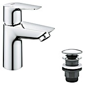 Grohe QuickFix Start Edge Waschtischarmatur S-Size (Ausladung: 93 mm, Chrom, Glänzend) | BAUHAUS