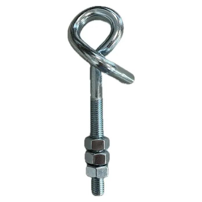 Stabilit SchaukelhakenØ x L: 12 x 160 mm, Gewindeart: Metrisches Gewinde, Stahl - Vorderansicht