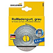Schellenberg Rollladengurt (Grau, L x H: 6 m x 1,3 mm, Gurtbreite: 23 mm)