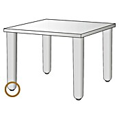 Wagner System Möbelgleiter (Durchmesser: 40 mm, Schrauben) | BAUHAUS