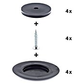 Wagner System Möbelgleiter (Durchmesser: 40 mm, Schrauben) | BAUHAUS