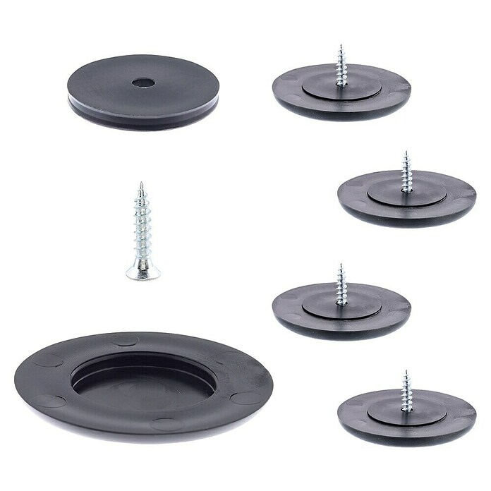 Wagner System Möbelgleiter (Durchmesser: 40 mm, Schrauben) | BAUHAUS