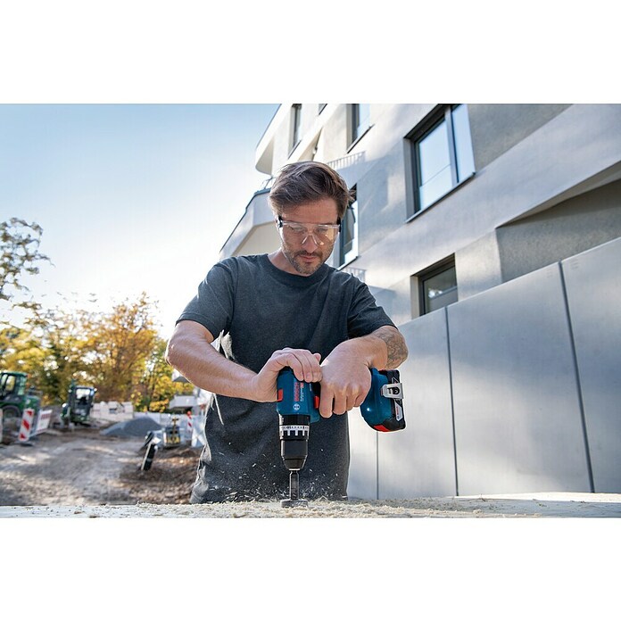 Bosch Professional AMPShare 18V Accu-klopboor/schroefmachine GSB 18V-45 (18 V, 1 accu, 2 Ah) | BAUHAUS