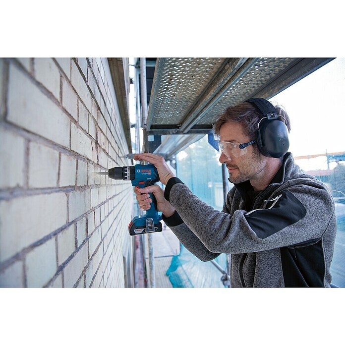Bosch Professional AMPShare 18V Accu-klopboor/schroefmachine GSB 18V-45 (18 V, 1 accu, 2 Ah) | BAUHAUS