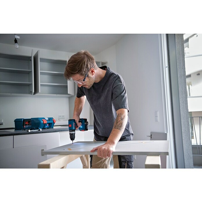 Bosch Professional AMPShare 18V Accu-klopboor/schroefmachine GSB 18V-45 (18 V, 1 accu, 2 Ah) | BAUHAUS