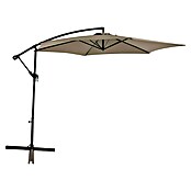 Sunfun Ampelschirm Toscana II (Taupe, Durchmesser: 300 cm)
