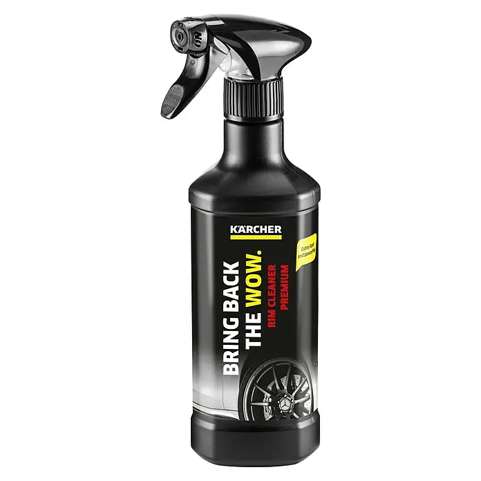 Kärcher Felgenreiniger Premium RM 667 - 500 ml - Kärcher Premium Felgenreiniger in einer schwarzen Sprühflasche. Für eine schnelle und kraftvolle Reinigung der Felgen.