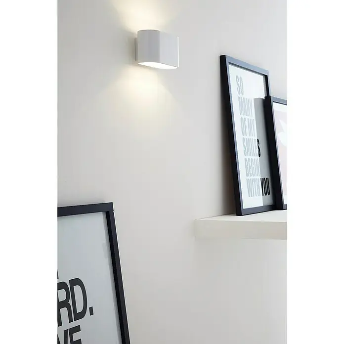 Lucide Wandleuchte Xera - 42 W, L x B x H: 17 x 9 x 9 cm, Weiß, G9 - Wandleuchte aus weißem Material, die ein angenehmes Licht in den Raum wirft und eine gemütliche Atmosphäre schafft. Sie ist einfach zu installieren.