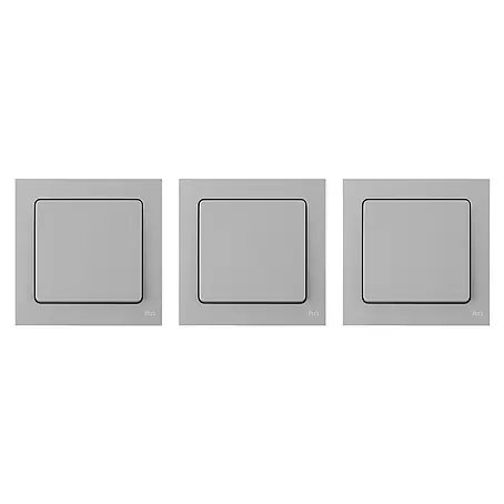 Luceco Oxford Conmutador pack x3