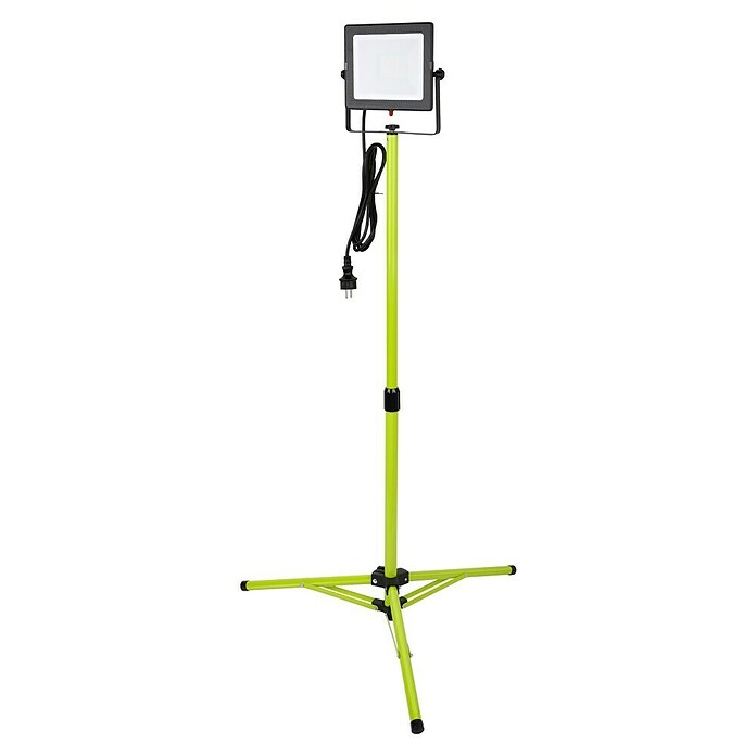 Luceco Proyector LED con trípode Eco Slimline (40 W, 4.000 lm, 5.000 K, L x An x Al: 79 x 79 x 140 cm, IP65) | BAUHAUS