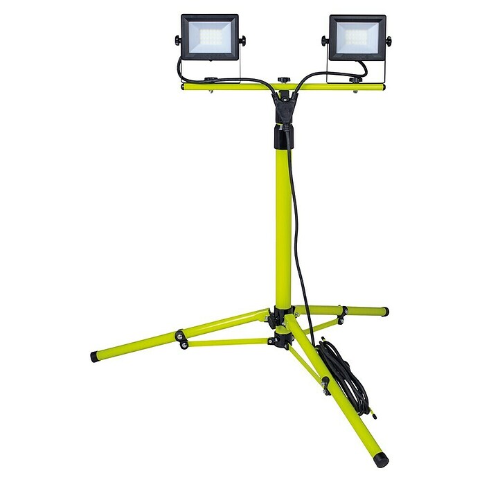 Luceco Proyector LED con trípode Eco Slimline (40 W, 1.600 lm, 5.000 K, L x An x Al: 86 x 86 x 167 cm, IP65) | BAUHAUS