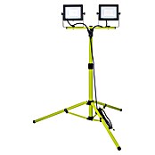 Luceco Proyector LED con trípode Eco Slimline (100 W, 4.000 lm, 5.000 K, L x An x Al: 86 x 86 x 171 cm, IP65) | BAUHAUS