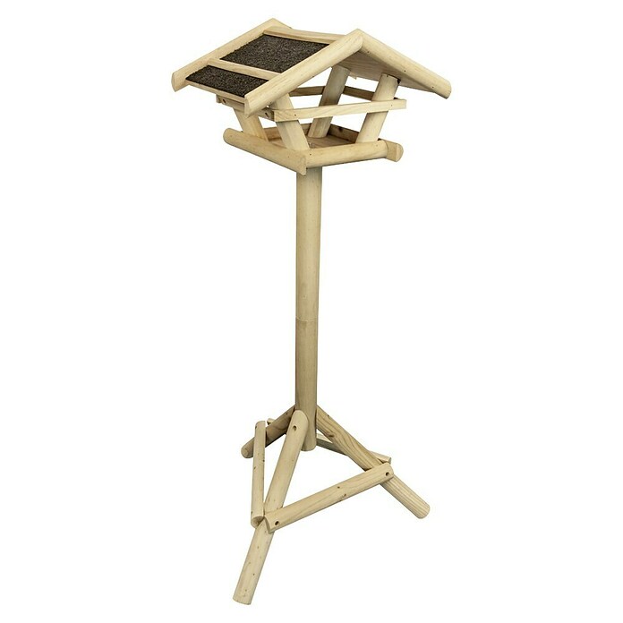 Windhager Vogelhaus (L x B x H: 48 x 48 x 103 cm, Massivholz, Naturbraun)