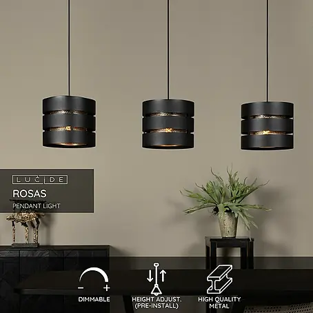 Lucide Rosas Pendelleuchte