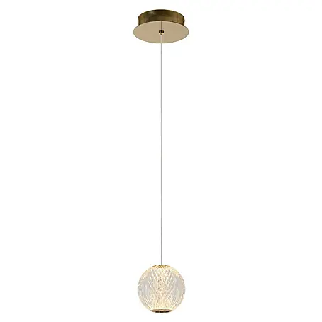 Lucide Cintra LED-Pendelleuchte rund