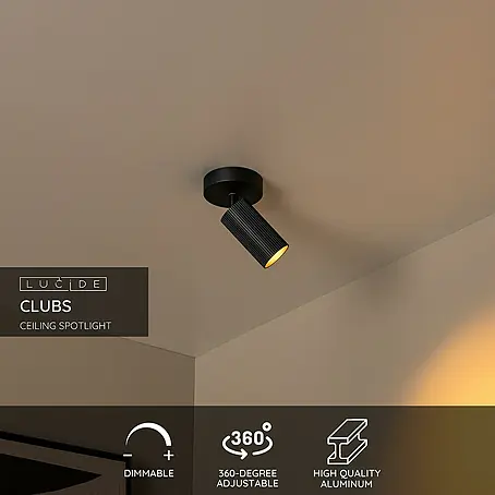Lucide Clubs Deckenstrahler