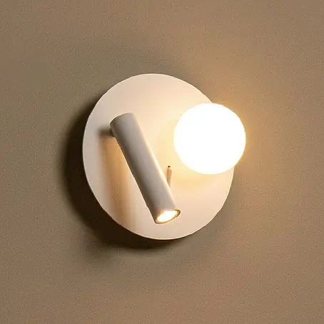 Lucide  LED-Wandleuchte rund Matiz