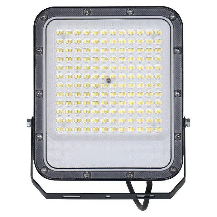 Panaled Zafra Proyector LED - 100 W, Gris - Foco LED con carcasa robusta y alto brillo para áreas exteriores. Ideal para iluminar jardines y espacios comerciales.