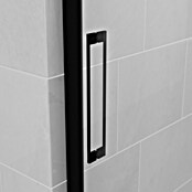 GME Mampara de ducha frontal corredera Trio (An x Al: 70 x 195 cm, Longitud regulable: 107 cm - 109,5 cm, Vidrio transparente) | BAUHAUS