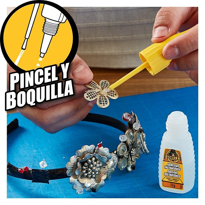 Gorilla Adhesivo instantáneo con pincel y boquilla (12 g) | BAUHAUS