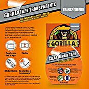 Gorilla Cinta de reparación Americana (Transparente, 8,2 m x 48 mm) | BAUHAUS
