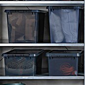 Sunware Opbergbox Comfort Line (l x b x h: 40 x 30 x 26 cm, Transparant grijs, Kunststof) | BAUHAUS