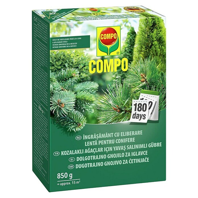Compo Gnojivo za četinjače  (850 g, Maks. područje primjene: 15 m²) | BAUHAUS