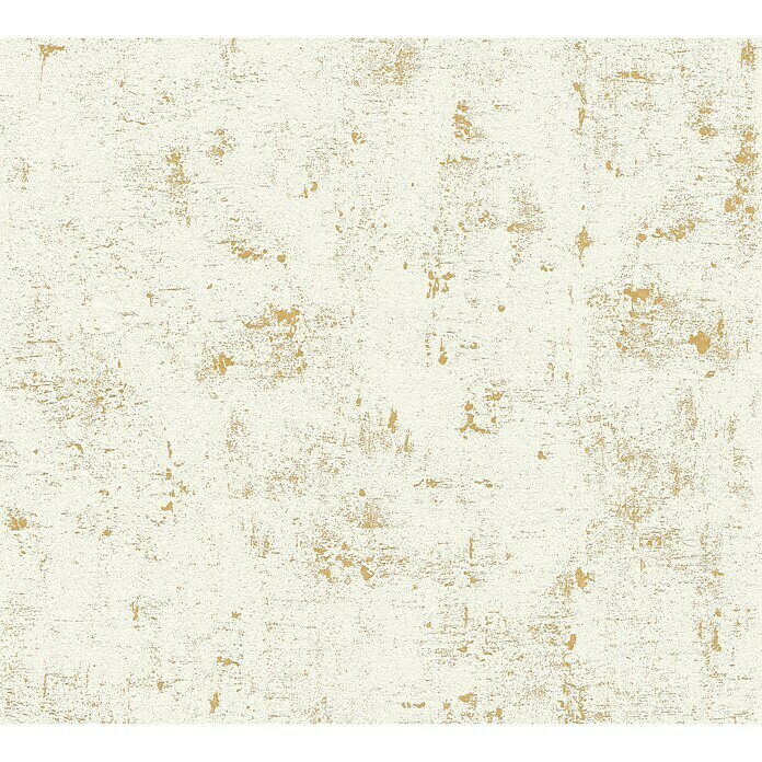 AS Creation Trendwall Vliestapete (Beige/Gold/Metallic, Betonoptik, 10,05 x  0,53 m) | BAUHAUS