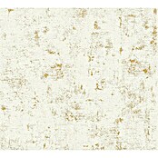 AS Creation Trendwall Vliestapete (Beige/Gold/Metallic, Betonoptik, 10,05 x 0,53 m)