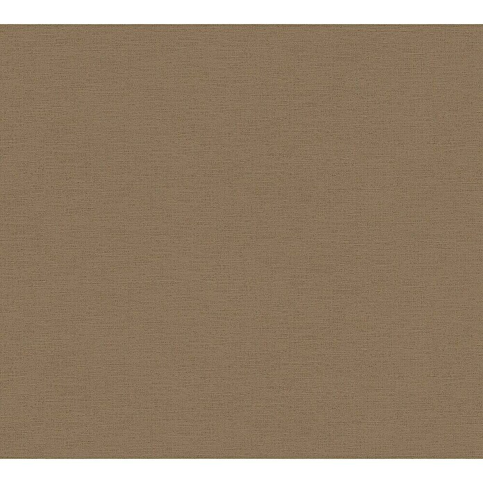 A.S. Création Ethnic Origin Vliestapete (Dunkelbraun, Uni, 10,05 x 0,53 m)