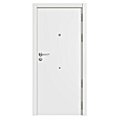 Puerta de entrada interior mixta (82,5 x 203 cm, Apertura según normativa: Izquierda, Sapelly/Blanco) | BAUHAUS