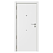 Puerta de entrada interior mixta (82,5 x 203 cm, Derecha, Sapelly/Blanco, Lisa) | BAUHAUS