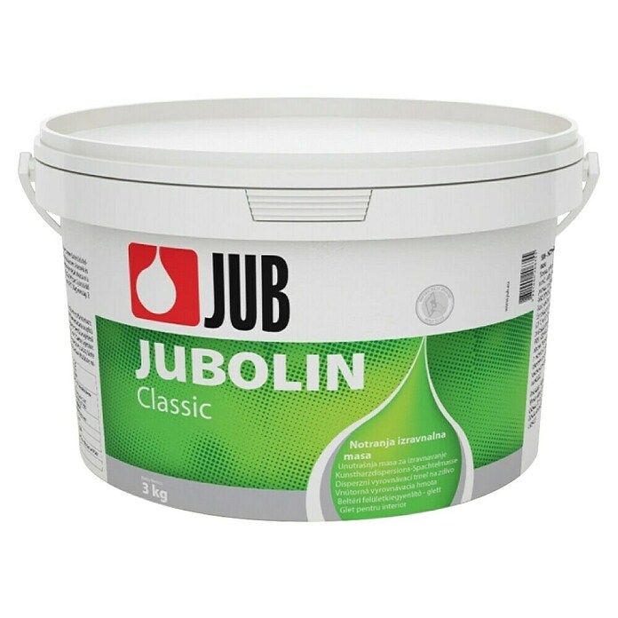 Jub Masa za izravnavanje zidova Jubolin  (Bijele boje, 3 kg) | BAUHAUS
