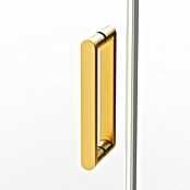 GME Mampara de ducha esquinera Kenna (L x An x Al: 85 x 75 x 195 cm, Oro, Espesor de vidrio: 8 mm) | BAUHAUS