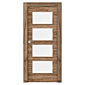 Solid Elements Puerta acristalada Cognac (62,5 x 203 cm, Derecha, Roble, Maciza) | BAUHAUS