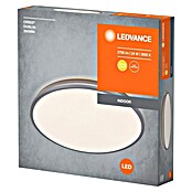 Osram Orbis LED-Deckenleuchte rund Slim Moia (24 W, Ø x H: 38 x 4 cm, Schwarz, Warmweiß) | BAUHAUS