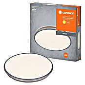 Osram Orbis LED-Deckenleuchte rund Slim Moia (24 W, Ø x H: 38 x 4 cm, Schwarz, Warmweiß) | BAUHAUS