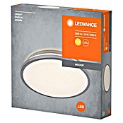 Osram Orbis LED-Deckenleuchte rund Slim Moia (20 W, Ø x H: 28 x 4 cm, Schwarz, Warmweiß) | BAUHAUS