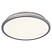 Osram Orbis LED-Deckenleuchte rund Slim Moia (20 W, Ø x H: 28 x 4 cm, Schwarz, Warmweiß) | BAUHAUS