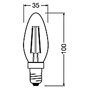 Osram Star LED-Lampe Classic B (E14, Nicht Dimmbar, Kaltweiß, 250 lm, 1,8 W) | BAUHAUS